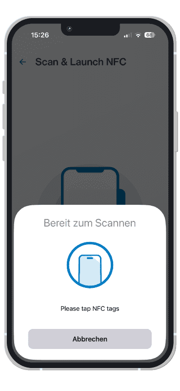 Scan and launch NFC - SINNUP