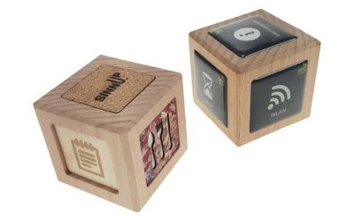 NFC-businesscube-Holzwuerfel-Sinnup